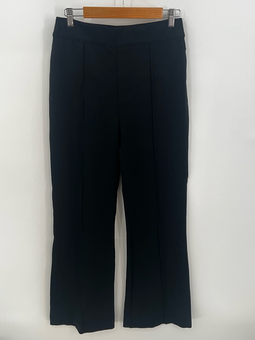 SPANX Black Front Seam High-Rise Flare Pant - Picture 3 of 12